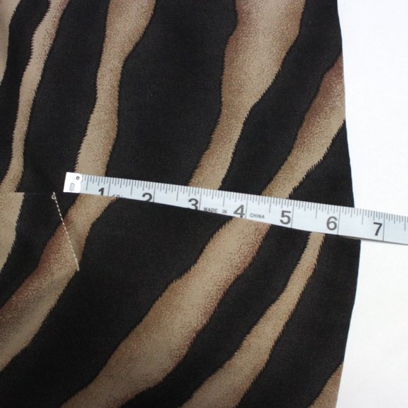 Lauren Ralph Lauren Woman Tiger Stripe Print Skirt - Picture 5 of 10
